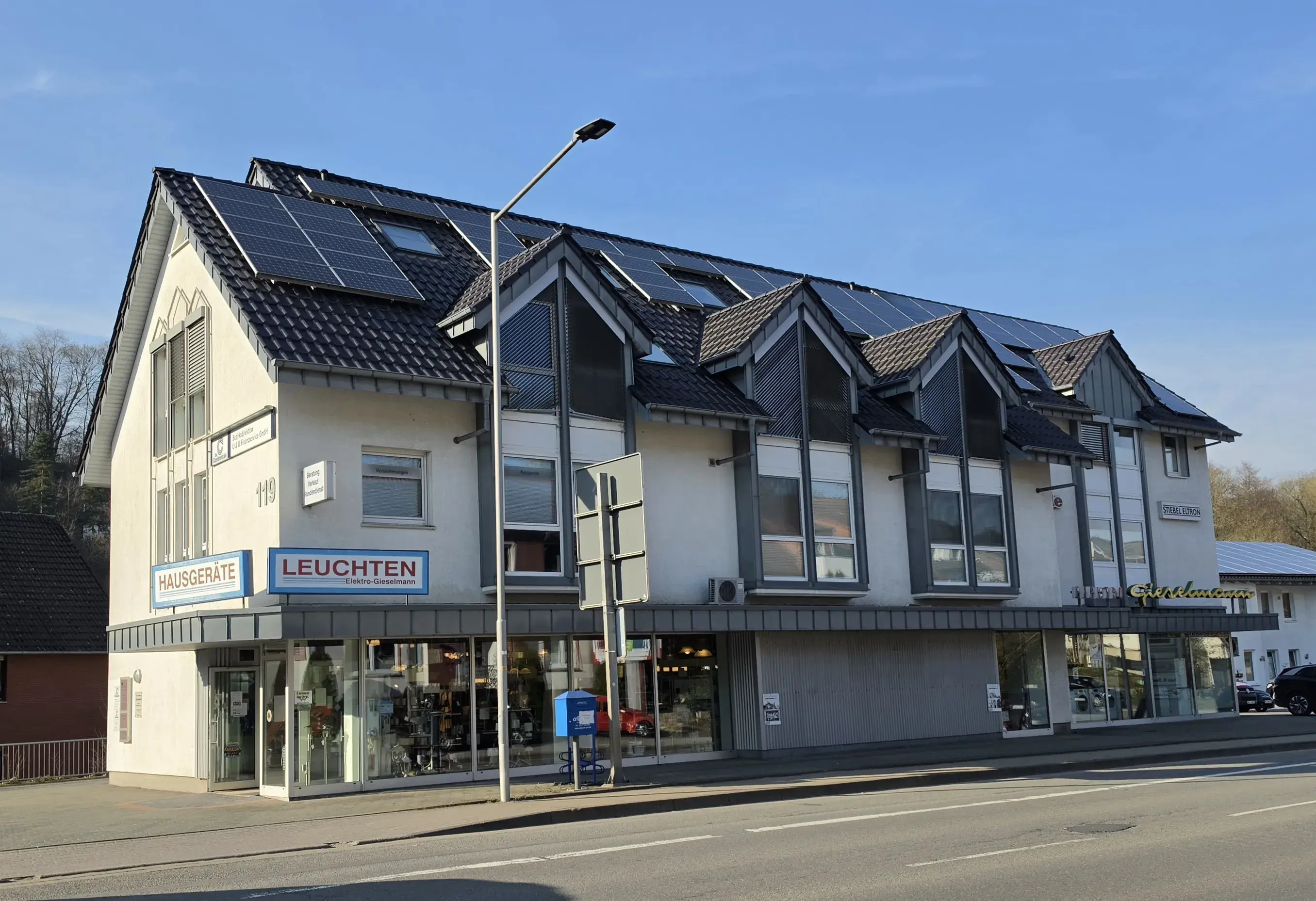 Außenansicht Ladengeschäft